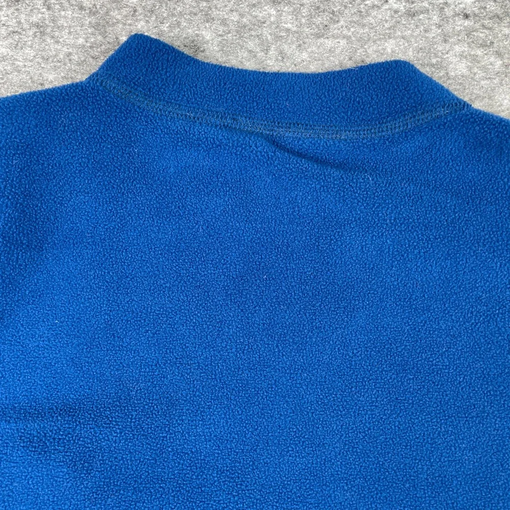 The North Face Fleece Pullover Mens XXL Blue Black 1/4 Zip TKA 100 Hiking Active